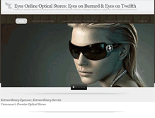 Tablet Screenshot of eyesonlineoptical.com